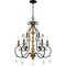 Quoizel Althea Chandelier 5 Lights Matte Black AEA5026MBK - alternate 2